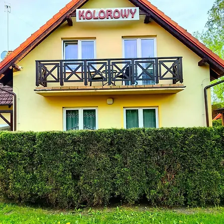 Quarto em Acomodações Particulares Kolorowy Dom Letniskowy